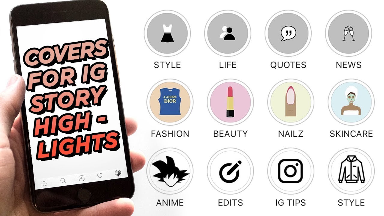 How To Make Custom Covers For Instagram Story Highlights Ig