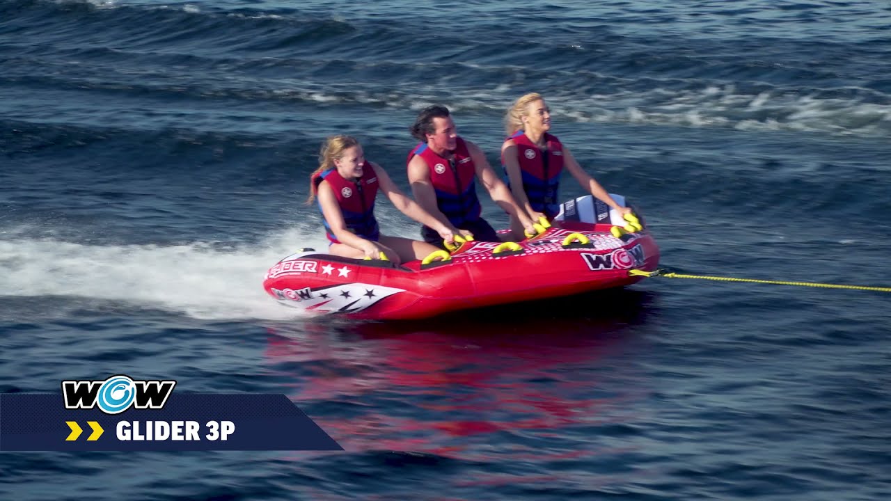 WOW Sports Glider 3 Rider Towable