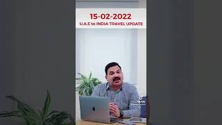 Latest Travel Update from UAE to INDIA  covid19 malayalamnewslive uae india liveupdates trend