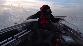 видео: Моя новая лодка Girgis 390DK. Испытания в непогоду. Рыбалка на Веселовском водохранилище. Я доволен! картинка: Моя новая лодка Girgis 390DK. Испытания в непогоду. Рыбалка на Веселовском водохранилище. Я доволен!