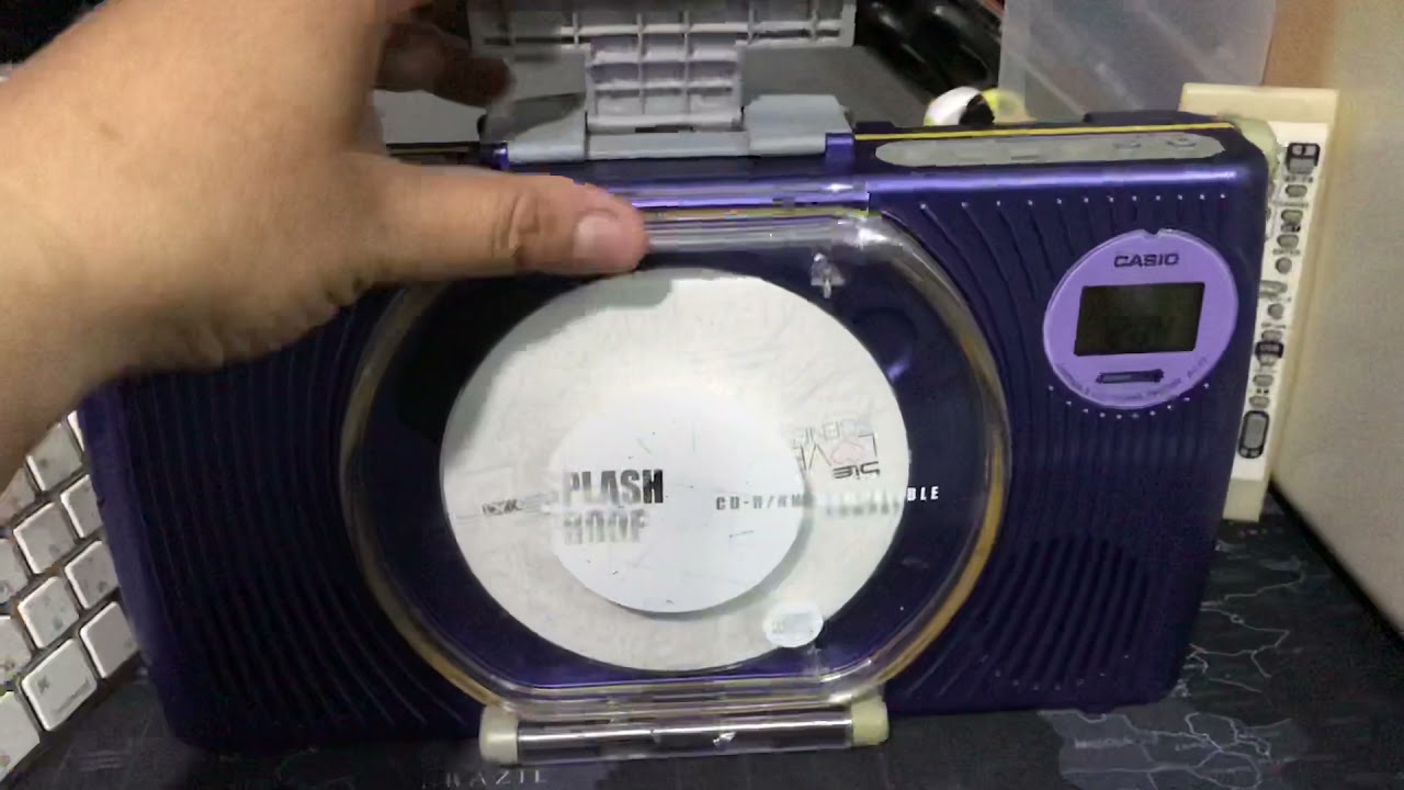 TOWERRECORDS CASIO ポータブルCDプレーヤー AJ-17非売品 YouTube