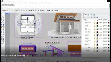 Getting started Rhino  for windows - House build