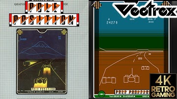 Pole Position Vectrex 4k Gameplay
