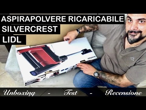 aspirapolvere-ricaricabile-silvercrest-lidl-2018-(tipo-dyson).-sistema-cyclone-a-batteria.-sacchetto