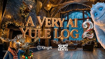 A Very AI Yule Log 2  🎄