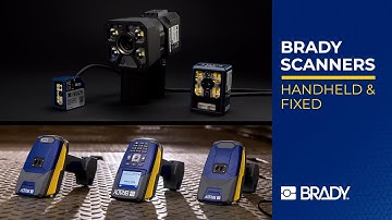 Brady Handheld & Fixed Barcode Scanners | Overview