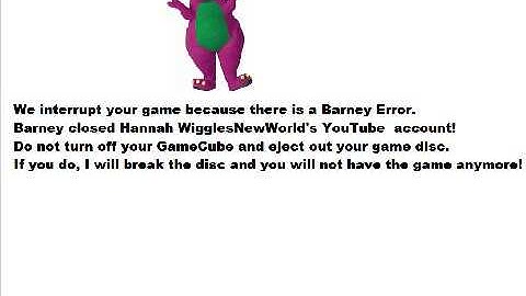 Barney Error ON SCRATCH