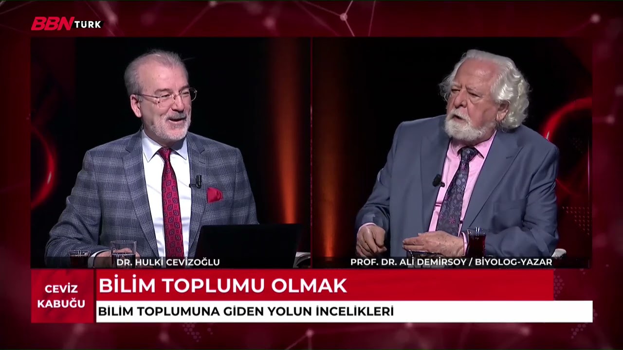 'Ceviz Kabuğu' - Konuk : Prof. Dr. Ali Demirsoy - 4 Nisan 2021