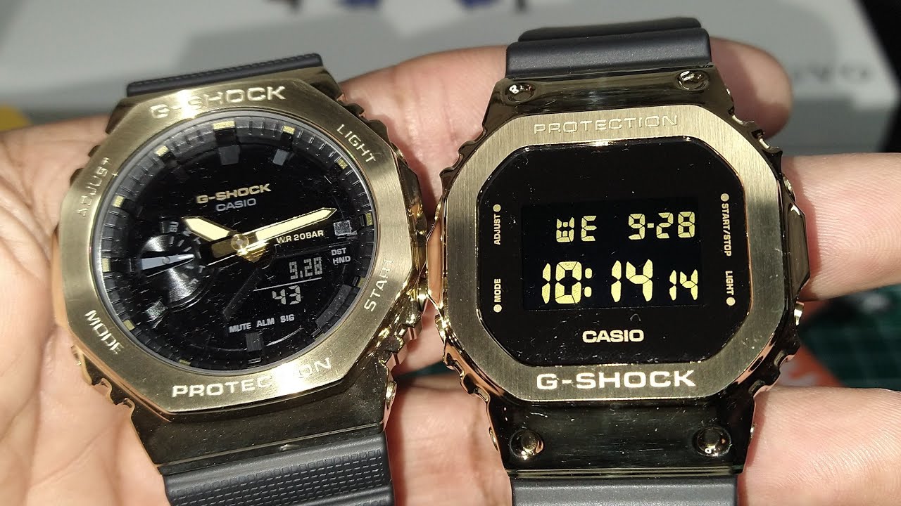 Unboxing The New G-Shock GM-2100G-1A9ER - YouTube