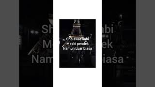 SHOLAWAT NABI, MESKI PENDEK NAMUN LUAR BIASA @berkahdanbahagiaku