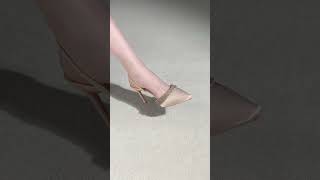 The Perfect Combo: Elegant Pantyhose &amp; High Heels Show #beauty #heels #legs #foot