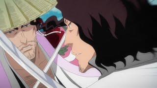 BLEACH  - Epic Battle Shunsui Vs Coyote Starrk!!