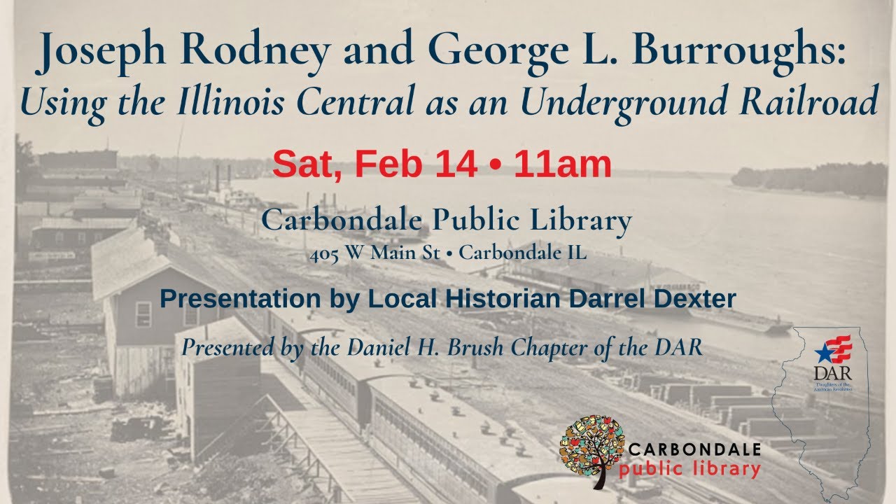 Joseph Rodney and George L. Burroughs: Using the Illinois Central as an Underground Railroad
