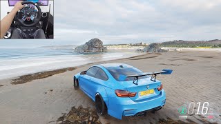 700BHP BMW M4 Liberty Walk build - Forza Horizon 4 | Logitech g29 gameplay