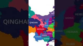 Map of China, China Map #chinamap #mapwork #shortsfeed #china #chinese