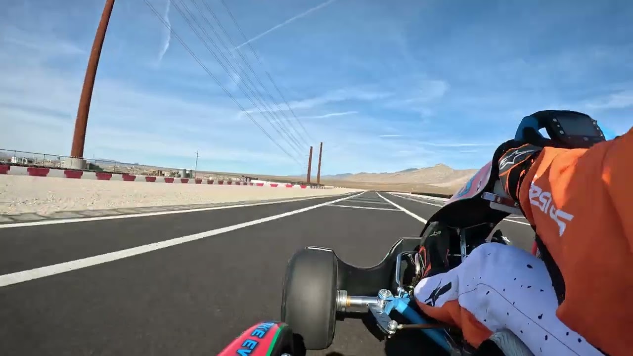 Spring Mountain Karting North Track multi lap session. MERC Racing