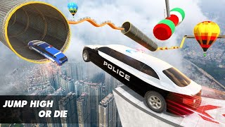Police Limo Car Stunts GT Racing: Ramp Car Stunt | Walkthrough Gameplay | InterBolt Games screenshot 3