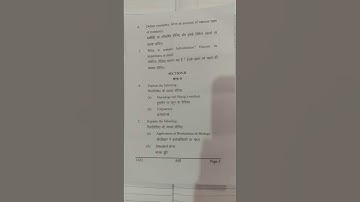 Botany 2nd paper || BSC 3rd year #ddu#2023botany paper #university