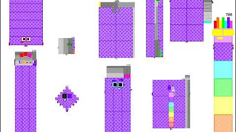 Numberblocks Band Retro 691-700 (Each Sounds) (The end of the 600's Saga)