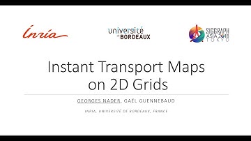 [SIGGRAPH ASIA 2018] Instant transport maps on 2d grids