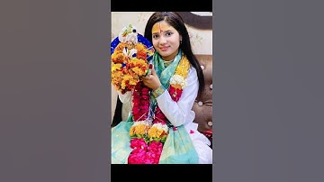 Devi👸 Pratibha ji🙏 bhajan gayika ☀️full screen🌈 pic status #short #viral