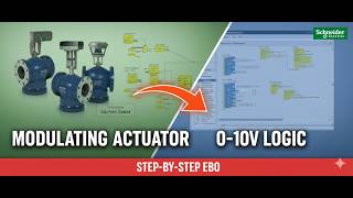 Schneider EBO Tutorial: Modulating Actuator Logic & 0-10V Output Configuration