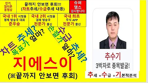 지에스이(053050) 추수기(추수) 전문가 종목 분석