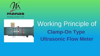 Working Principle of Clamp-on Type Ultrasonic Flow Meter