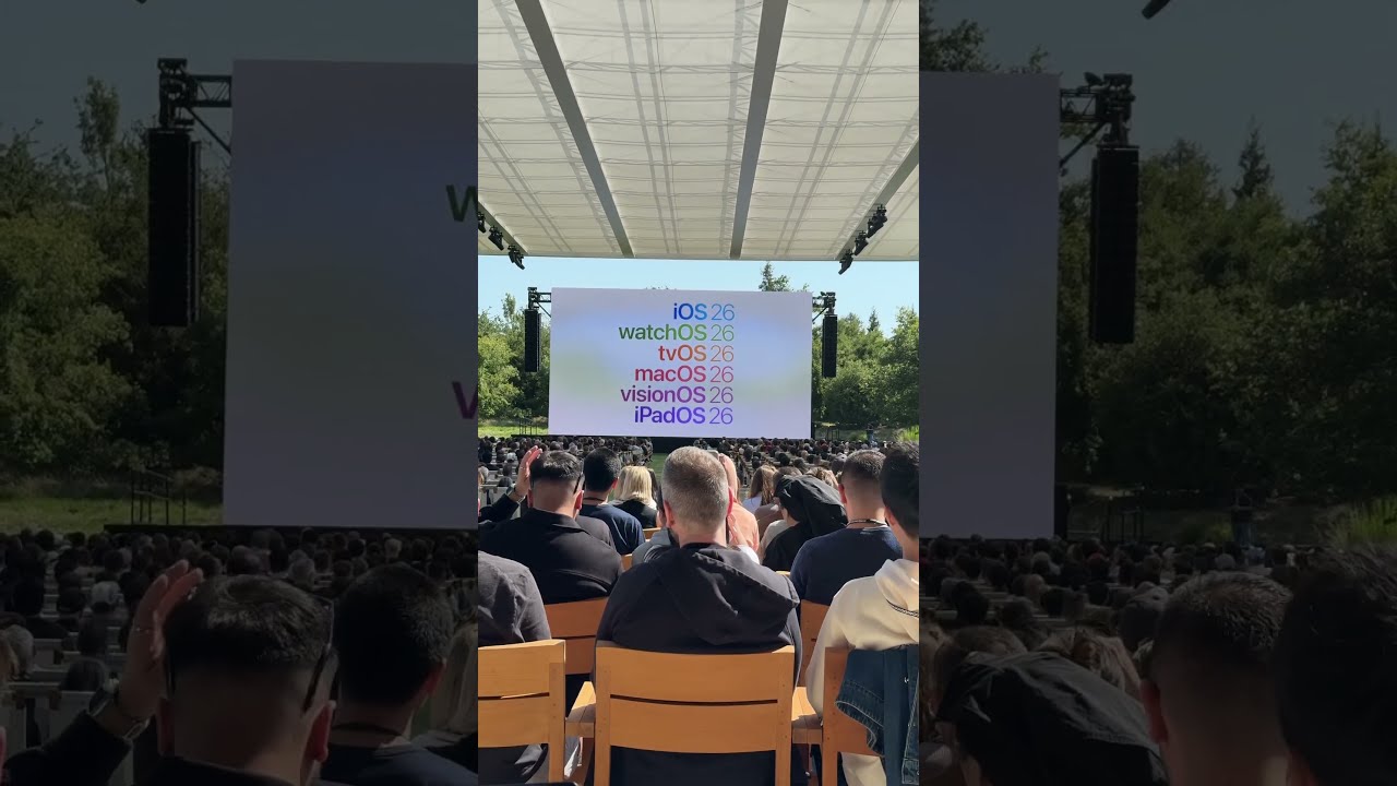 IOS 26 OFFICIALLY ANNOUNCED WWDC