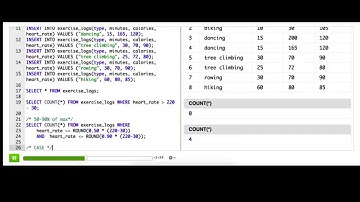Eredmények számolása CASE használatával | Bevezetés az SQL-be | Programozás | Khan Academy magyar