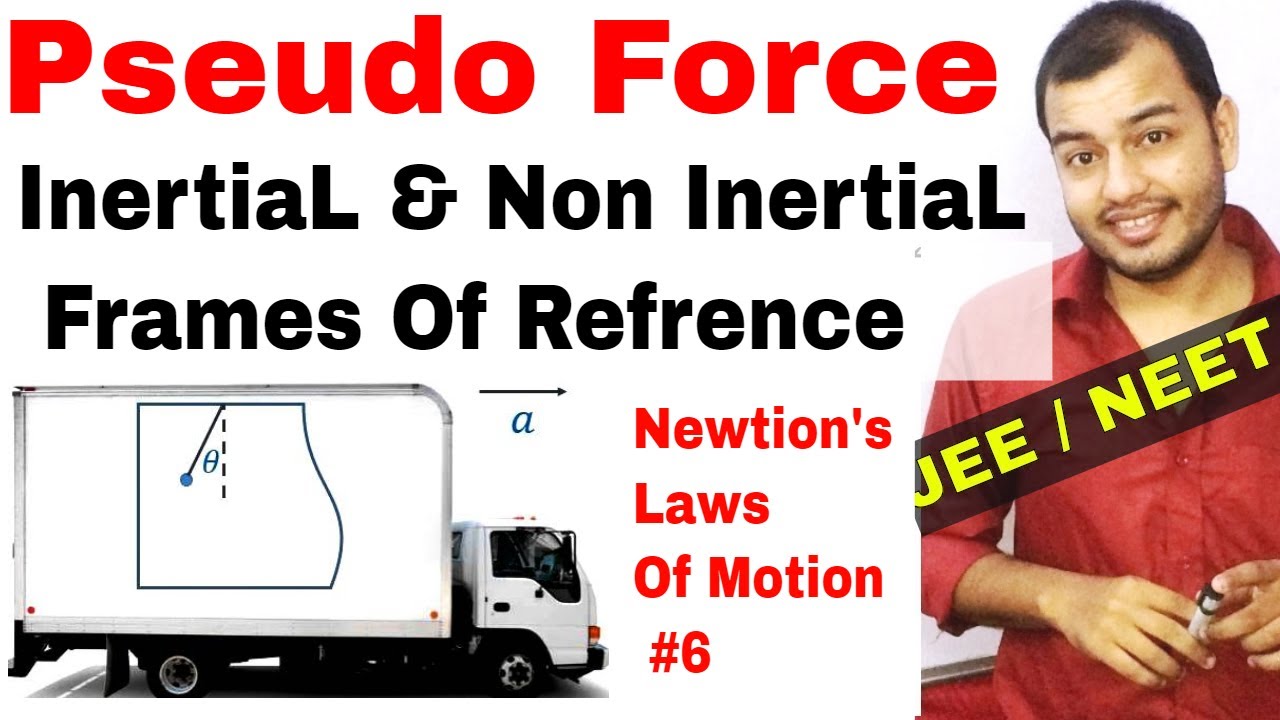 11 Chap 5  Laws Of Motion 06  Pseudo Force  Inertial and Non Inertial Frame of Refrence IIT JEE