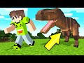 CATCH The DINOSAURS In MINECRAFT! (Mod)