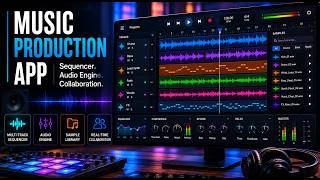 Music Production App Prototype: Sequencer, Audio Engine & Collaboration