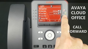 Call Forward. Avaya J179 Avaya Cloud Office. McBricker