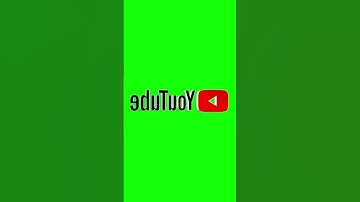 YouTube Logo 360 Degree Revolving 3D Animation on Green Screen Background