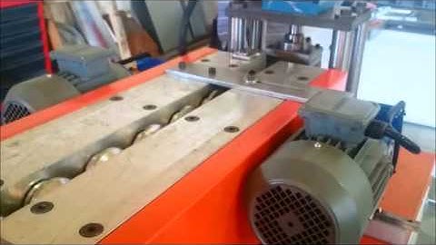 EKO PROFİL MAKİNA- Kaset Filtre Makinası - Fancoil Filter Frame Forming Machine