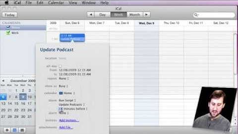 Schedule Podcast Updating with AppleScript (MacMost Now 329)
