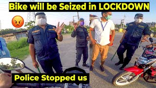 POLICE wants to Seize Our Bike ?? Lockdown Ride || STOP this controversy of Rajkumar Thapa Magar  ?