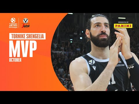 Tornike Shengelia | October MVP | Turkish Airlines EuroLeague