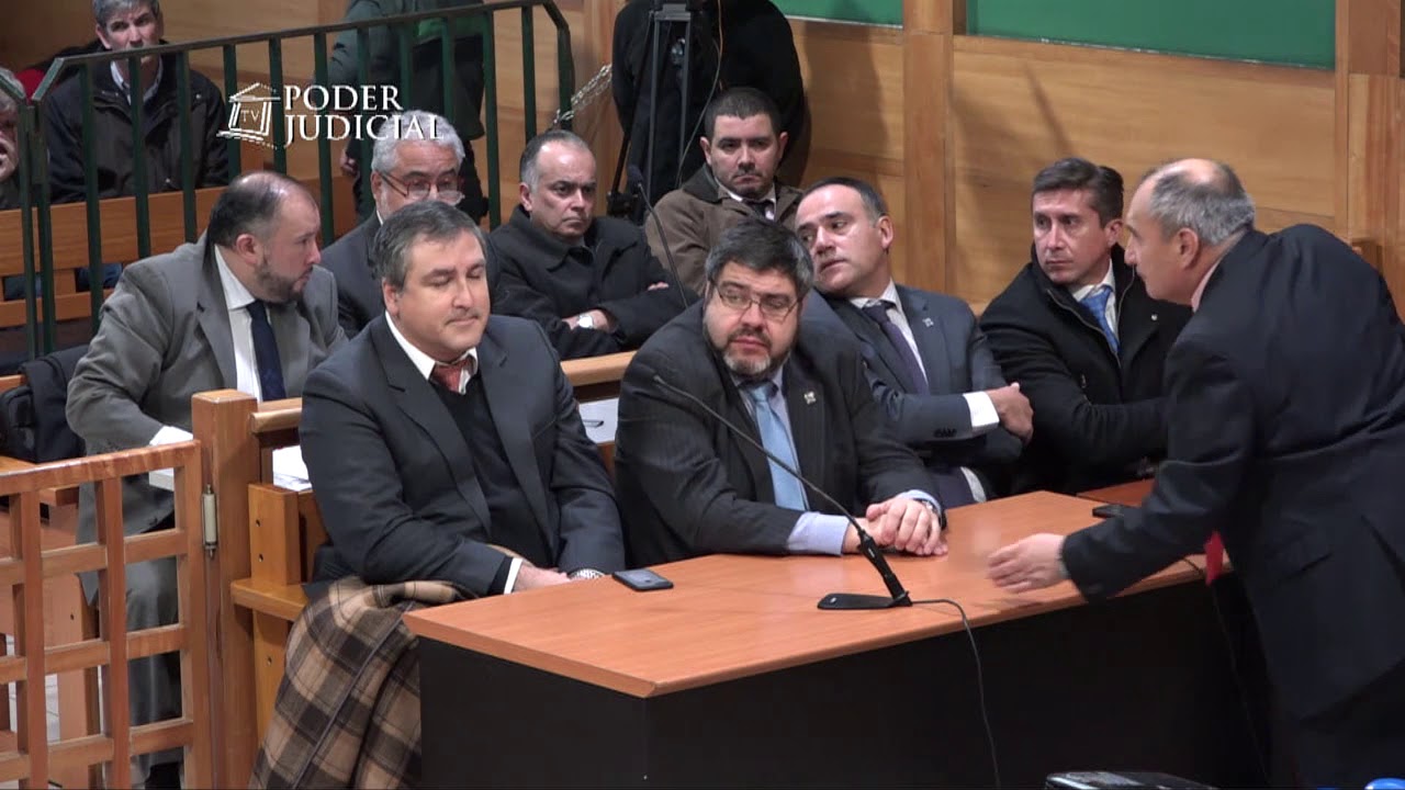 Lectura de sentencia en juicio por muerte del matrimonio Luchsinger-Mackay. TOP Temuco 11 junio 2018