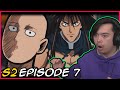 SAITAMA VS SUIRYU!! || SAITAMA GETS SERIOUS || One Punch Man Season 2 Episode 7 Reaction
