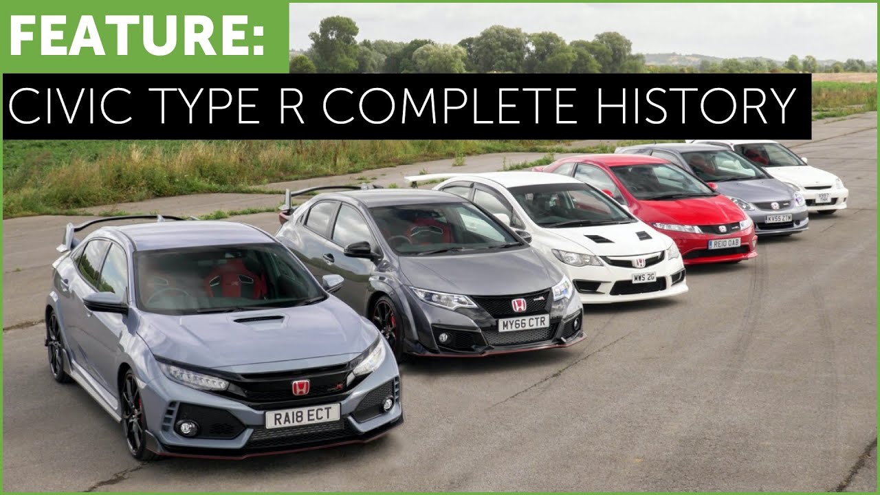 Honda Civic Type R Through History