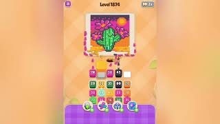 Colony Flow Level 1874 Hard Puzzle Walkthrough Solution 
