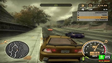 NFS Most Wanted Knokout Race | NFS MW Blacklist 13 Knockout Race | NFS Most Wanted Lap Knockout Race