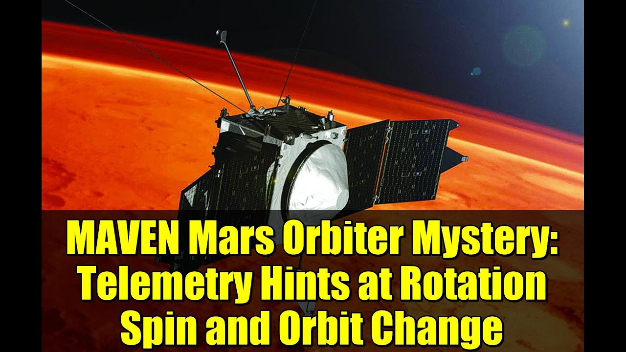 Тайна марсианского орбитального аппарата MAVEN: данные телеметрии указывают на вращение и изменен...