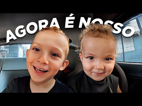MEUS FILHOS GRAVARAM ESSE VÍDEO!
