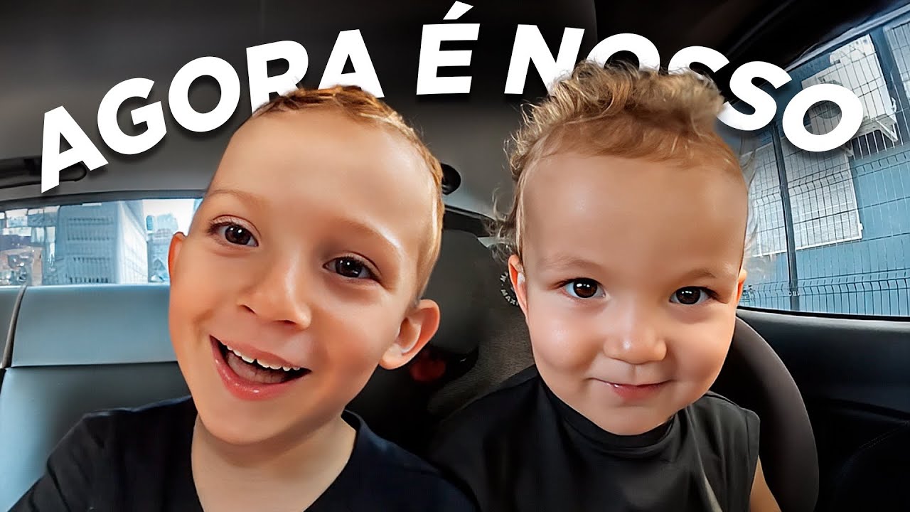 MEUS FILHOS GRAVARAM ESSE VÍDEO!