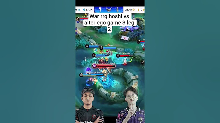 WAR MPL S15 RRQ HOSHI VS ALTER EGO LEG 2 | GAME 3 | MPL ID SEASON 15 | MOBILE LEGENDS