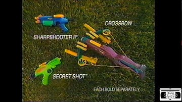 Nerf Crossbow, Sharpshooter II, Secret Shot Commercial - 1995