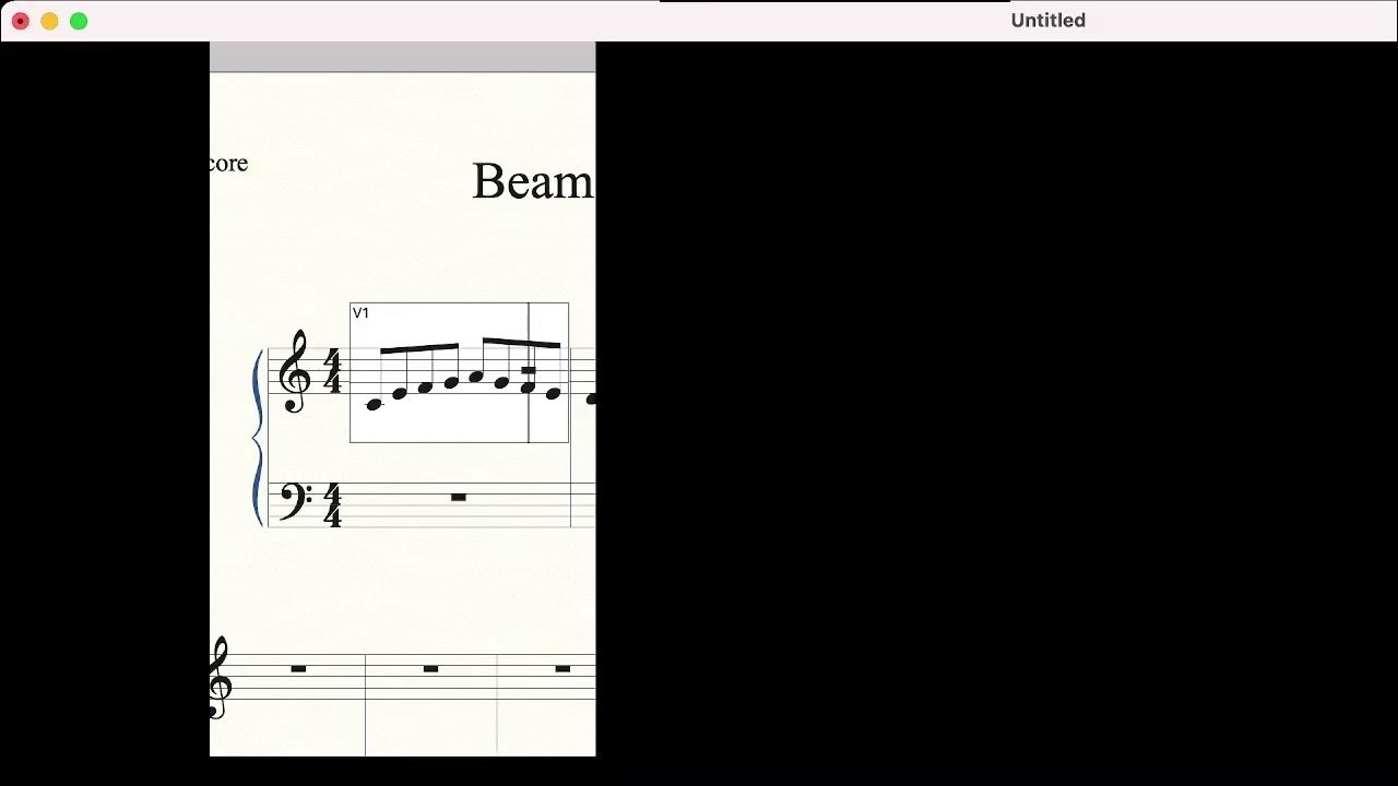 How to Unbeam and Rebeam Eighth Notes in Finale YouTube